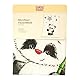 Herding Fynn Babydecke, Panda Motiv, 75 x 100 cm, Microfaserflausch, Weiß, 75x100x1 cm, 1440201014