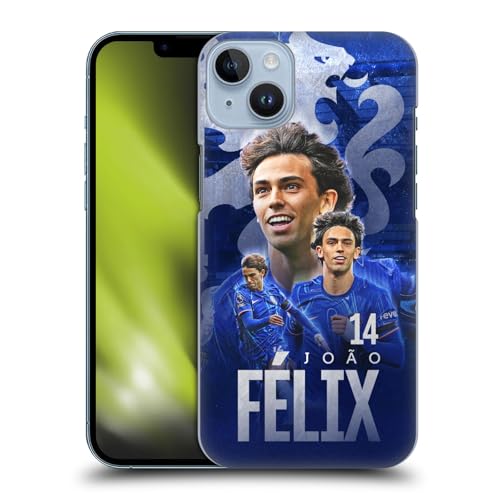Coque Chelsea FC João Félix compatible iPhone 14 Plus protège des rayures arrière et des chocs