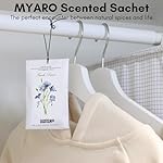 MYARO 12 Packs Linen Scented Sachets for Drawer and Closet, Long-Lasting Sachets Bags Air Freshener Fresh Scents, Potpourri Bags Home Fragrance for Lover - Image 2