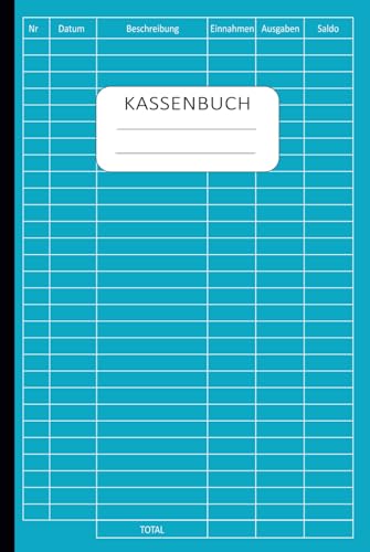 Kassenbuch Kleinunternehmer: Einnahmen und Ausgaben buch einfach eintragen perfekt für Kleinunternehmer, Vereine, Haushalt Und Selbständige - Din A5 - 01