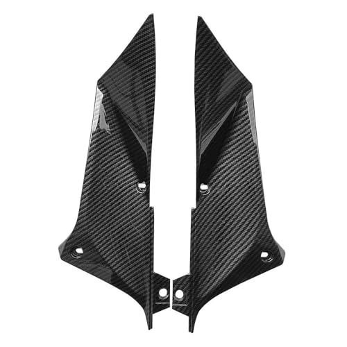 Carénage latéral de réservoir en fibre de carbone véritable pour moto YZF R1 2002 2003
