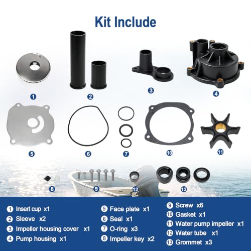Image of MARKGOO Water Pump Repair Kit 5001595 for OMC Johnson Evinrude 65-300 HP