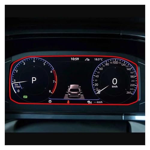 Verre trempé pour VW T-Cross écran tactile fluide et anti-rayures 8"