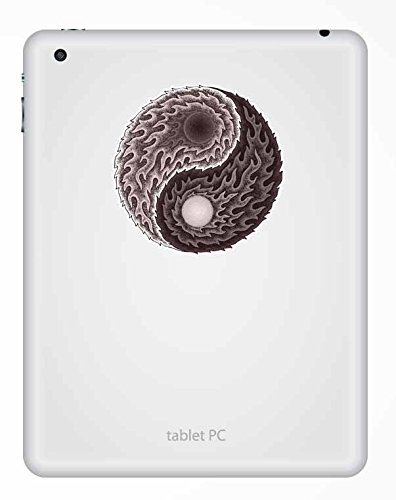 Yin & Yang-autocollants Poisson Pour Ordinateur Po... – Grandado
