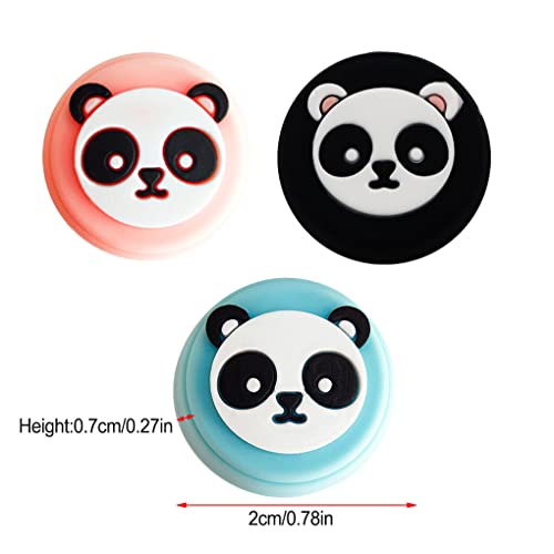 WUIOAUSXN 2 peças Gamepad Thumbstick Capas de Silicone Joystick Punhos antiderrapantes Caps Acessóri