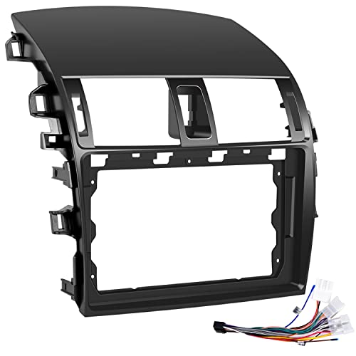 NHOPEEW 9 inch Toyota Corolla Radio Install Dash Kit Compatible with 2008-2013 Toyota Corolla