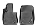 WeatherTech Custom Fit FloorLiners for iA, Yaris iA, Yaris, Yaris Hatchback - 1st Row (448581), Black