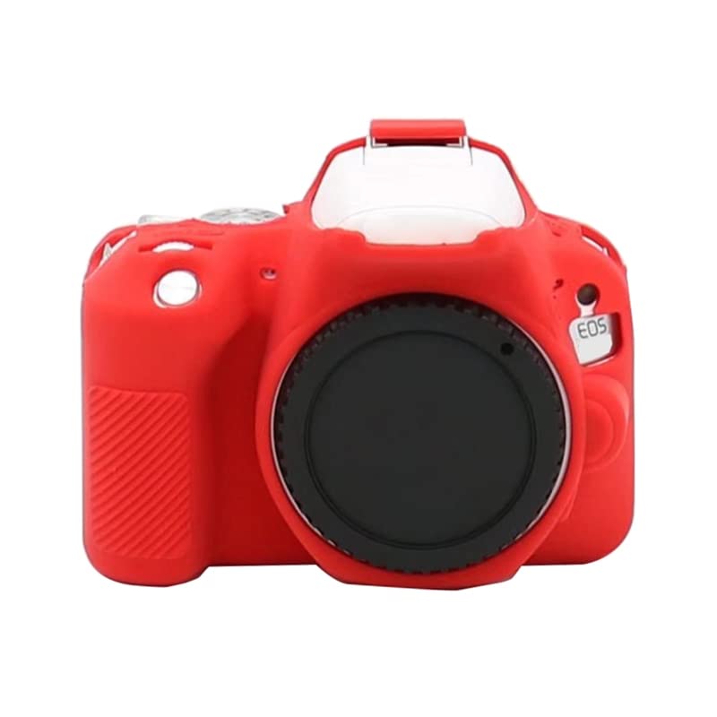 Havilah for Canon EOS 250D Soft Silicone Protective Camera Case (Red)