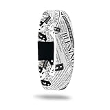 ZOX Bracelets — My Story Isn't Finished | Stretchy Elastic Band with Motivational Affirmations and Beautiful Artwork, Great Wristband Gift for Men & Women of All Ages (Large)