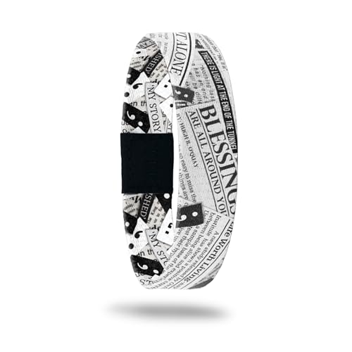 ZOX Bracelets — Stretchy Elastic Band with Motivational Affirmations and Beautiful Artwork, Great Wristband Gift for Men & Women of All Ages