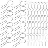 Brennen von kleinem Keramikschmuck, eines der Stücke für kleine Anhänger, kann mit der hängenden Brennhalterung verwendet werden, Töpferton-Zubehör