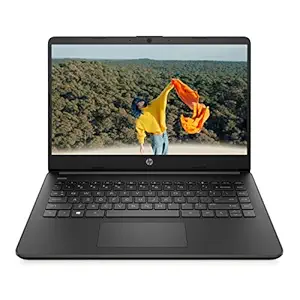 HP 14s, Intel Celeron N4500, 8GB RAM/256GB SSD 14-inches/35.6 cm HD, Micro-Edge Display/Alexa Built-in/Windows 11/Intel UHD Graphics/Dual Speakers/ MSO 2021/1.46 Kg, 14s-dq3037tu