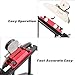 M.SJUMPPER ARCHERY Fletching Jig Adjustable Fletches Tool with Straight Clamp for DIY Arrows Shafts