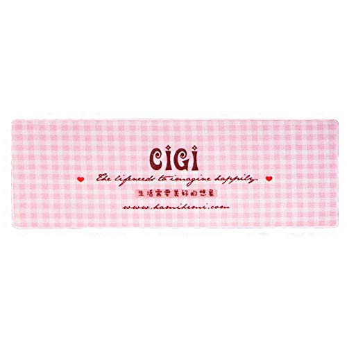 Alfombra sala de estar rosa 50x130cm para dormitorio moderna y cómoda