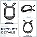 Joyfolk 2 Pcs Compatible with 6000 Series Rubber Ring and Head Harness Strap for Full Facepieces Respiratory Protection Cover Replacement Part