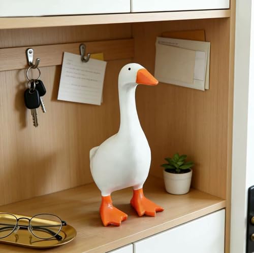 Llavero magnético de ganso de escritorio de 7 pulgadas adorno de mesa y decoración de casa 7