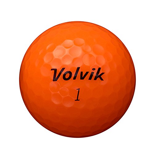Volvik 2016 Golf Balls (Dozen), Crystal Orange