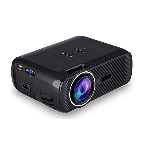 Mini-LED-Projektor, 3D-TV, unterstützt Full HD, 1080p, 4K-Video, Heimkino-Projektor, 2200 Lumen, 800 x 600p, WLAN, tragbar, für Präsentationen,