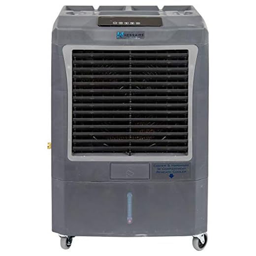 HESSAIRE 3,100 CFM Portable Evaporative Cooler w/Automatic Controls