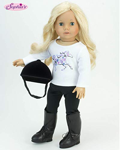 Sophia's 18 Inch Doll 4 Pc. Riding Lesson Outfit Perfect for The American