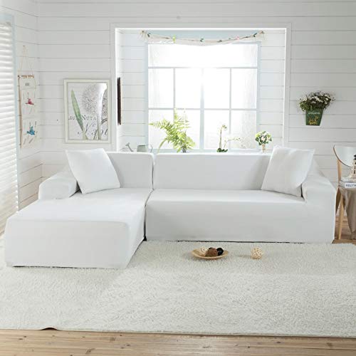 Couvre canape en forme de l extensible et housse canape d'angle - 3