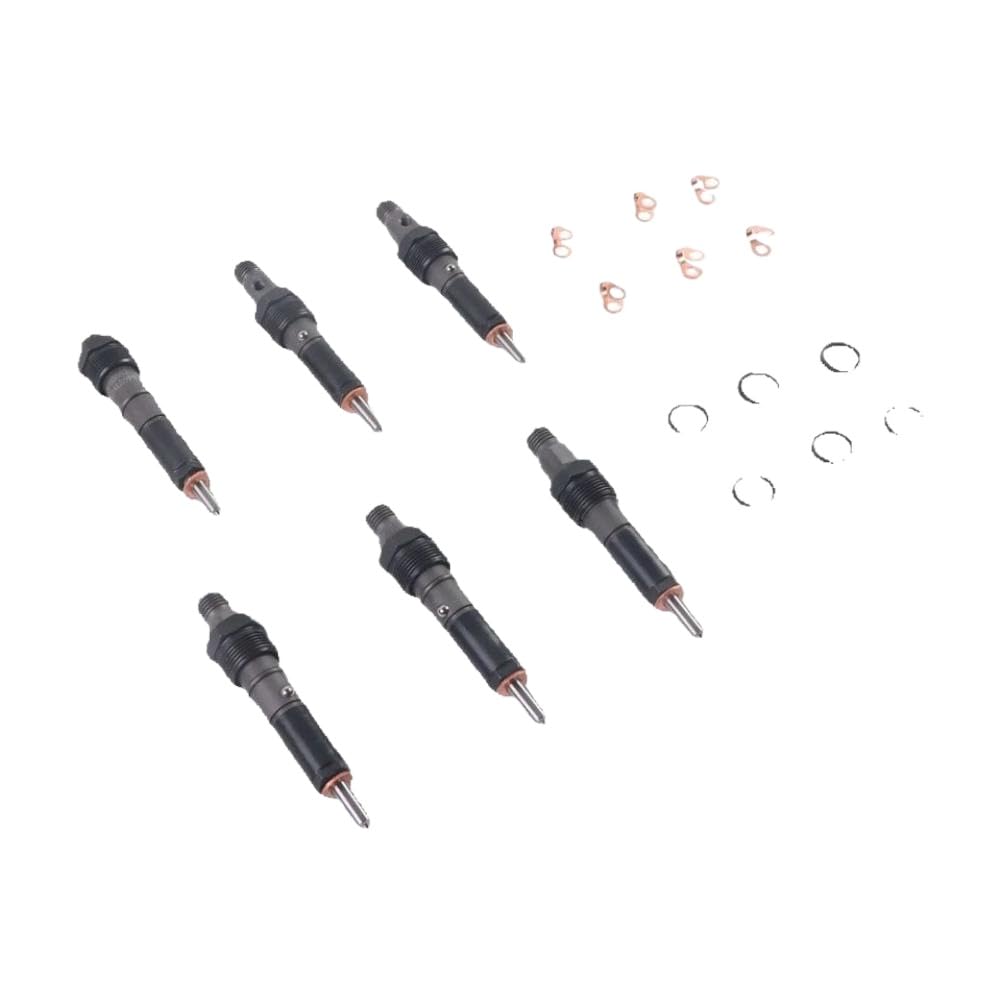 Kswndxzqt Onecolor 6Pcs Fuel Injector Nozzle Holder 3283562 Compatible With Cummins 5.9L Kdal59p6 P7100