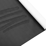 Suede Wrap Self-Adhesive Dark Gray Suede Car Interior Wrap 17x70in Microfiber Felt Fabric for Dash Headliner Console – Stretchable, Heat-Resistant Car Console Fabric for Auto Interior Makeover