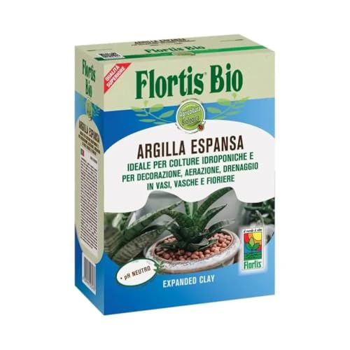 Kalapanta - Arcilla Expandida para Plantas en Maceta e Hidropónicas, Bolas Drenantes Tamaño 8-16 mm, Gránulos de Luz Natural, Drenaje Eficaz y Duradero, 1 Bolsa 2L (1)