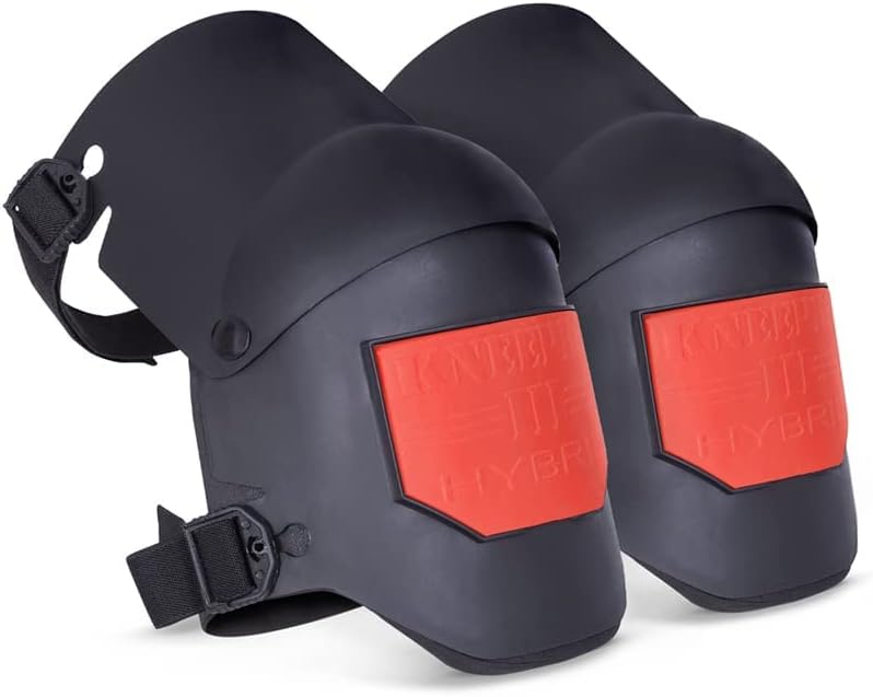 Ultra Flex III KneePro Knee Pads (Orange/Black w/ Hybrid Gel Pack)