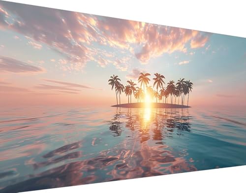 Diamond painting adulte relaxation grand format paysage arbre contre le stress