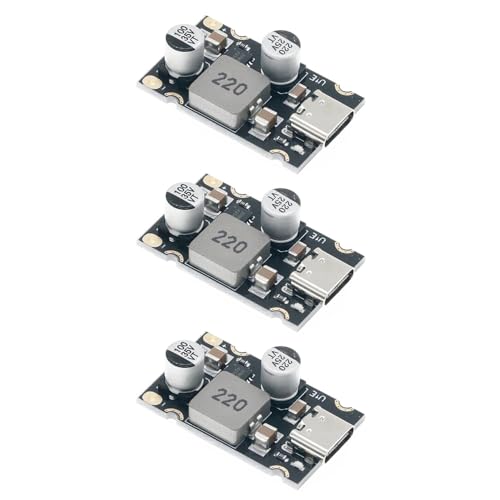 Image of PD65W USB C Fast Charging Module Set, PD3.1 QC3.0 Type-C Power Delivery Board with 5V /9V /12V /15V /20V Output, Adjustable Voltage Charging Circuit for Phones Laptops Power Banks - 3 Pack