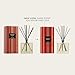 NEST New York Reed Diffuser, Holiday - 5.9 fl oz - Fragrance for Up to 90 Days - Reusable, Refillable Glass Holder - Includes 8 All-Natural Reed Sticks - Flame Free