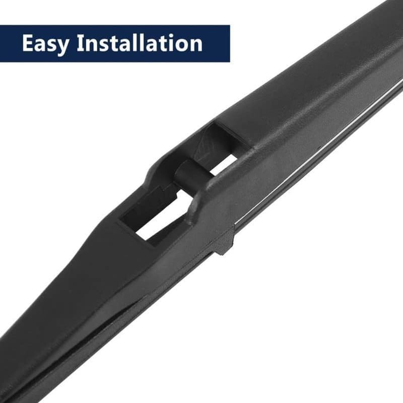 Image of Audio WHeels Perfect Fitting Frameless Windshield 100% Scratch Proof Cleaning Water Repellant Silicon Car Wiper Blades For Equipment Replacement, Set of 2 Car Wiper