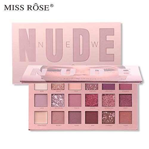 Paleta de Sombras New Nude Miss Rôse - 18 Cores