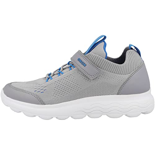 Preisvergleich Produktbild Geox J SPHERICA Boy Sneaker, Grey / LT Blue, 39 EU