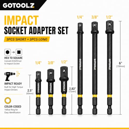 14PC Impact Socket Adapter Set - image 2