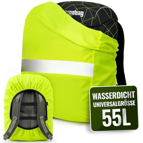 MOVOJA 55L Regenschutz Rucksack – Wasserdicht & Winddicht I Für...