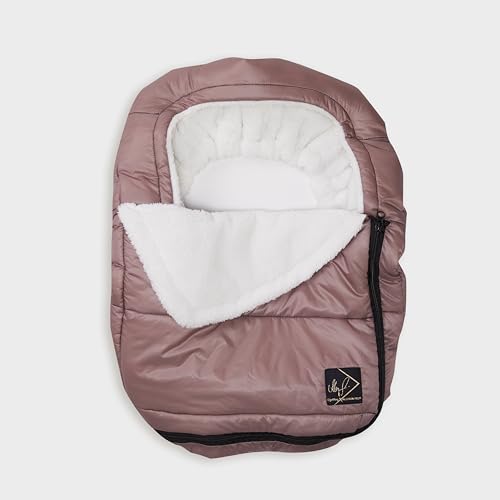 Image of Allyson Felix + GoldBug Deluxe Car Seat Cover for Infants & Babies - Dusty Rose