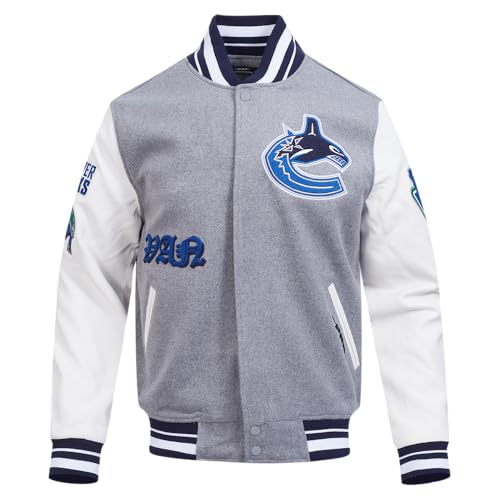 Image of Pro Standard Mens NHL Old English Varsity Jacket