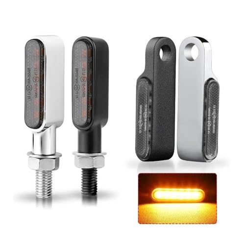 Feu circulation moto ambre 8mm idéal pour vos sorties Custom