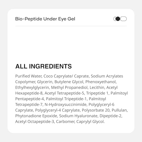 Cureskin Under Eye Gel for Dark Circles for Women and Men | Bio-Peptide Under Eye Gel to Reduce Dark Circles, Puffiness & Wrinkles - Image 7