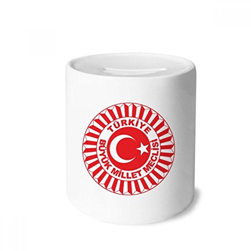 Tirelire en céramique Turquie boîte d'épargne monnaie pour enfants adultes