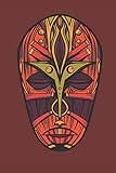  Afrika Notizbuch: Afrika Notizbuch  6x9 Zoll DIN A5  120 Seiten Punktraster  Afrikanische Maske Notizheft  Afrikanisches Tagebuch  Masken Notebook