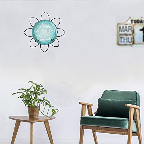 Iron Hanging Display Stand Art Holder Easel Photo Holder Industrial Style Metal Stand For Books Bowls Or Platters (2 Pack 12.99" 12.99", Black) #TOP6