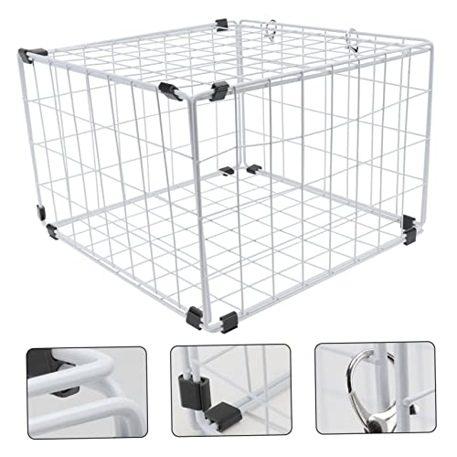 Cage pliable pour chat avec rangement pratique et structure légère - 5