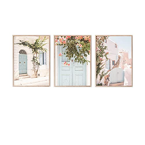 Affiche moderne impression toile minimaliste pour salon lot de 3 de 40x50cm sans cadre