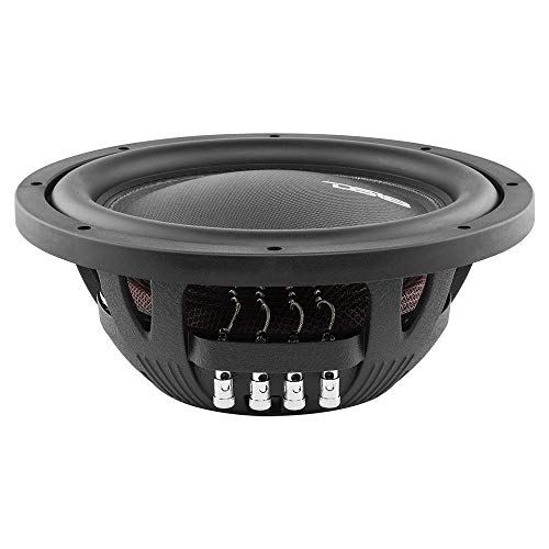 DS18 IXS10.4D Shallow Car Subwoofer - 10" 1000W MAX Power, 500W RMS, Dual Voice Coil, 4+4 Ohms Impedance (1 Speaker) by DS18 - Image 7