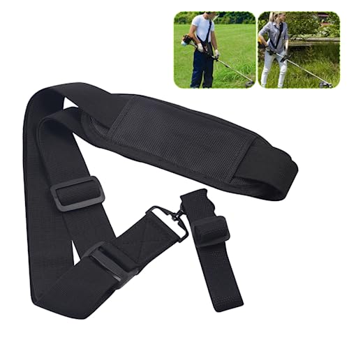 Strimmer Padded Belt Shoulder Strap Strimmer Harness Mower Trimmer Shoulder Strap Trimmer Harness Strap Compatible with Most Grass Trimmer