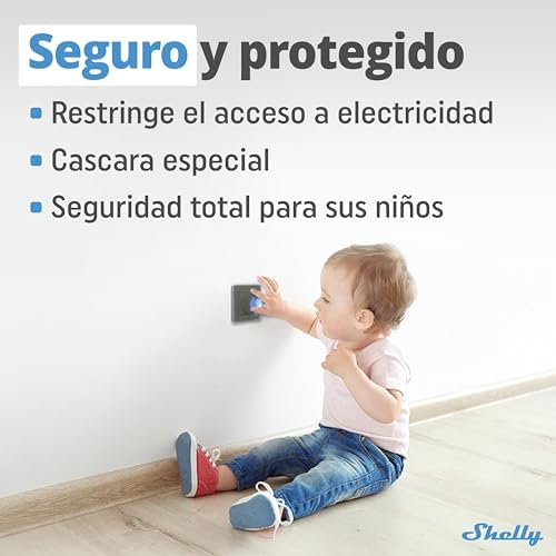 Shelly Plus Plug UK Intelligent stopcontact, werkt met Alexa en Google Home, programmeerbaar stopcontact met spraakbediening, Bluetooth en wifi-apparaat voor het automatiseren van apparaten en stroommeting