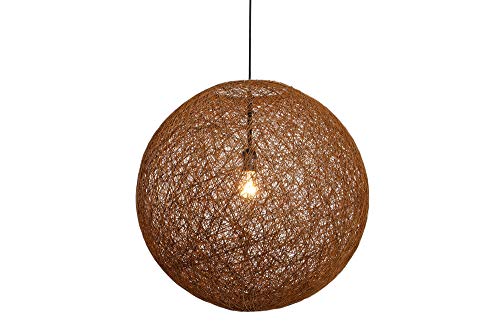 Preisvergleich Produktbild Invicta Interior 35792 Hängeleuchte Cocoon M, natur-braun, 35cm